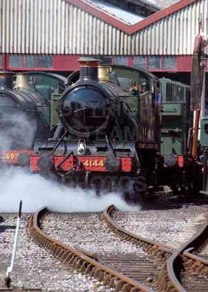 Purchase photo of 4144 2-6-2T at Didcot
