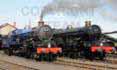 Poster ofKING EDWARD II - 6023 KING EDWARD II &  5051 EARL BATHURST at Didcot on 23/04/11