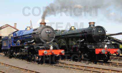 Purchase posters of 6023 KING EDWARD II &amp;  5051 EARL BATHURST