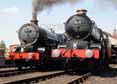 Photograph of KING EDWARD II - 6023 KING EDWARD II &  5051 EARL BATHURST at Didcot on 23/04/11