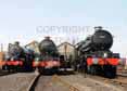 Photograph of KING EDWARD II - 6023 KING EDWARD II,  6024 KING EDWARD I &  5051 EARL BATHURST at Didcot on 23/04/11