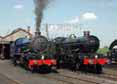Photograph of KING EDWARD II - 6023 KING EDWARD II &  5051 EARL BATHURST at Didcot on 23/04/11