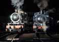 Photograph of Steam Images - Night Engines at Didcot on 23/10/10
