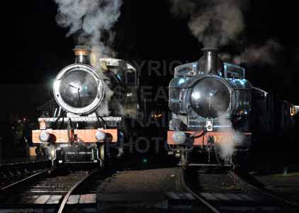 Purchase photo of Night Engines at Didcot