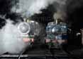 Photograph of Steam Images - Night Engines at Didcot on 23/10/10