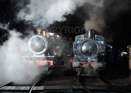 Purchase photo of Night Engines at Didcot