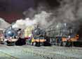 Photograph of 0-6-0PT - 3738 0-6-0PT,  5322 2-6-0 Tender Locomotive &  5900 HINDERTON HALL at Didcot on 23/10/10