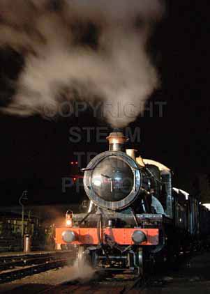 Purchase photo of Night Steam at Didcot