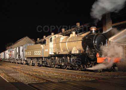 Purchase photo of 5322 2-6-0 Tender Locomotive at Didcot
