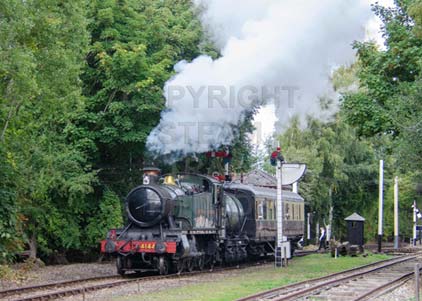 Purchase photo of 4144 2-6-2T at Didcot