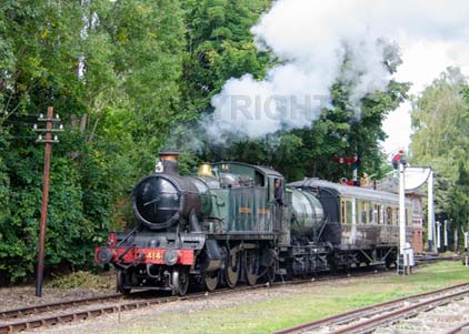 Purchase photo of 4144 2-6-2T at Didcot