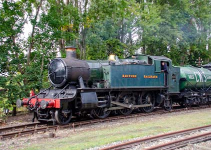 Purchase photo of 4144 2-6-2T at Didcot