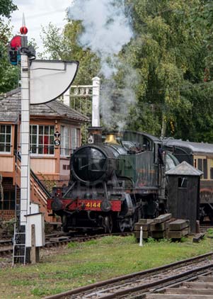 Purchase photo of 4144 2-6-2T at Didcot