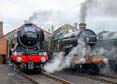 Photograph of PENDENNIS CASTLE - 60103 FLYING SCOTSMAN &  4079 PENDENNIS CASTLE at Didcot on 26/05/25