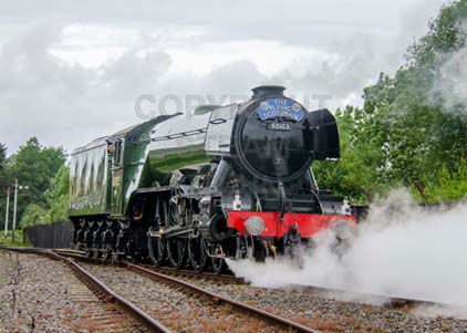 Purchase photo of 60103 FLYING SCOTSMAN at Didcot