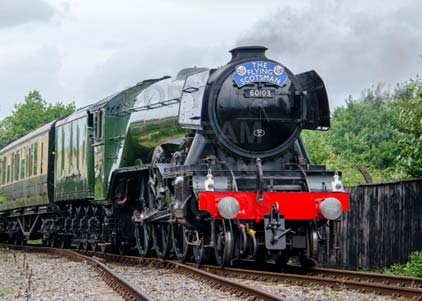 Purchase photo of 60103 FLYING SCOTSMAN at Didcot