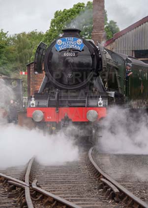 Purchase photo of 60103 FLYING SCOTSMAN at Didcot