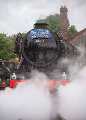 Purchase photo of 60103 FLYING SCOTSMAN at Didcot