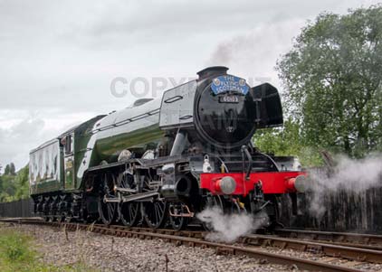 Purchase photo of 60103 FLYING SCOTSMAN at Didcot