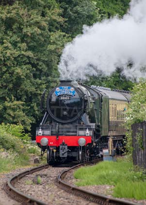 Purchase photo of 60103 FLYING SCOTSMAN at Didcot