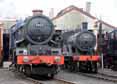 Photograph of T9 - 6023 KING EDWARD II &  30120 T9 at Didcot on 27/08/14
