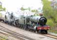 Photograph of ROOD ASHTON HALL - 4965 ROOD ASHTON HALL &  5043 EARL OF MOUNT EDGCUMBE at Didcot on 28/04/13