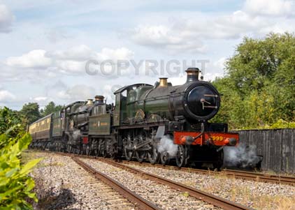 Purchase photo of 2999 LADY OF LEGEND &  4079 PENDENNIS CASTLE at Didcot