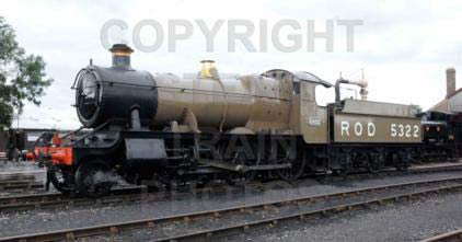 Purchase posters of 5322 2-6-0 Tender Locomotive