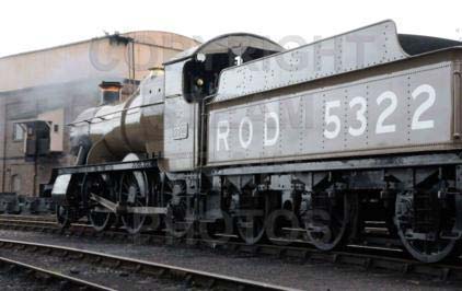 Purchase posters of 5322 2-6-0 Tender Locomotive