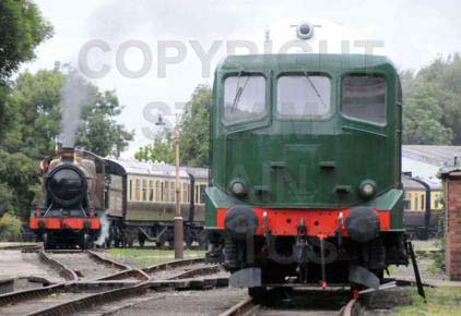 Purchase posters of 5322 2-6-0 Tender Locomotive &amp;  18000 Gas Turbine