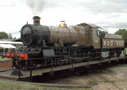 Purchase photo of 5322 2-6-0 Tender Locomotive at Didcot