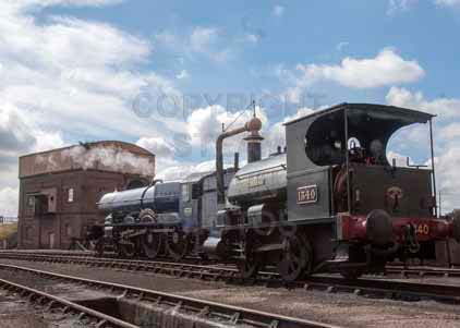 Purchase photo of 6023 KING EDWARD II &  1340 TROJAN at Didcot