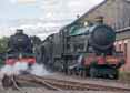 Photograph of KING EDWARD II - 6023 KING EDWARD II &  6998 BURTON AGNES HALL at Didcot on 29/08/16