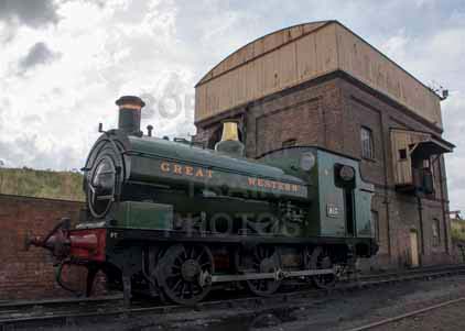 Purchase photo of 813 0-6-0 at Didcot