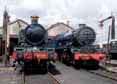 Photograph of 2-6-2T - 4144 2-6-2T &  6023 KING EDWARD II at Didcot on 29/07/15