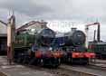 Photograph of 2-6-2T - 4144 2-6-2T &  6023 KING EDWARD II at Didcot on 29/07/15