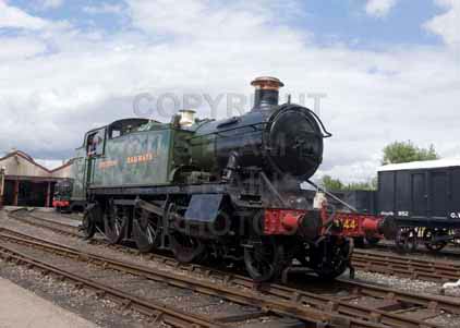 Purchase photo of 4144 2-6-2T at Didcot