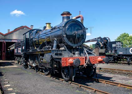 Purchase photo of 5322 2-6-0 Tender Locomotive at Didcot