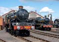 Photograph of PENDENNIS CASTLE - 4079 PENDENNIS CASTLE &  5322 2-6-0 Tender Locomotive at Didcot on 29/07/23