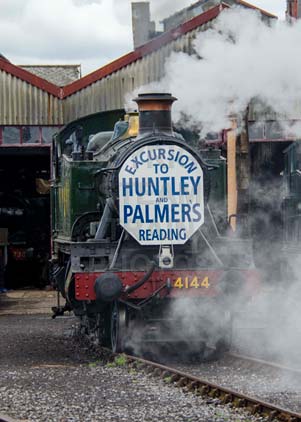 Purchase photo of 4144 2-6-2T at Didcot
