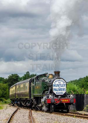 Purchase photo of 4144 2-6-2T at Didcot