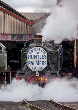 Purchase photo of 4144 2-6-2T at Didcot