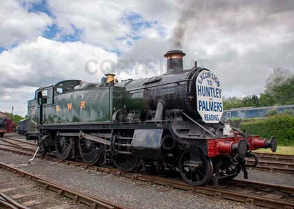 Purchase photo of 4144 2-6-2T at Didcot