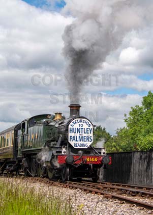 Purchase photo of 4144 2-6-2T at Didcot