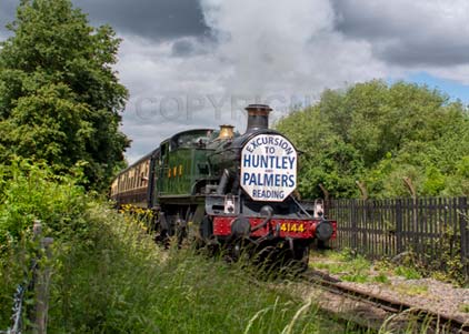 Purchase photo of 4144 2-6-2T at Didcot
