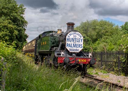 Purchase photo of 4144 2-6-2T at Didcot