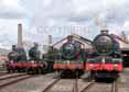 Photograph of 2-6-2T - 1466 0-4-2T,  4144 2-6-2T,  5322 2-6-0 Tender Locomotive &  6023 KING EDWARD II at Didcot on 30/04/16
