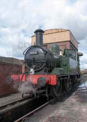Purchase photo of 1450 0-4-2T at Didcot