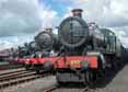 Photograph of 0-4-2T - 1466 0-4-2T,  5322 2-6-0 Tender Locomotive,  6023 KING EDWARD II,  1450 0-4-2T,  9466 0-6-0PT &  6998 BURTON AGNES HALL at Didcot on 30/04/16