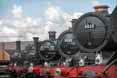 Photograph of 0-4-2T - 1466 0-4-2T,  5322 2-6-0 Tender Locomotive,  6023 KING EDWARD II,  1450 0-4-2T &  9466 0-6-0PT at Didcot on 30/04/16